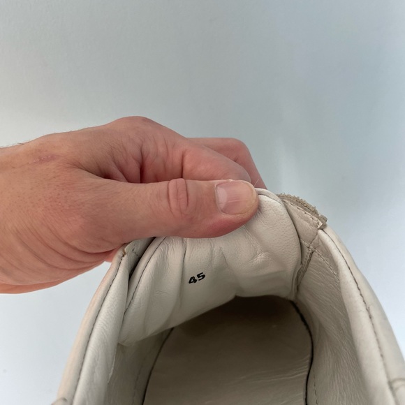 Mens used size 45 Galileo white sneakers - Picture 6 of 6